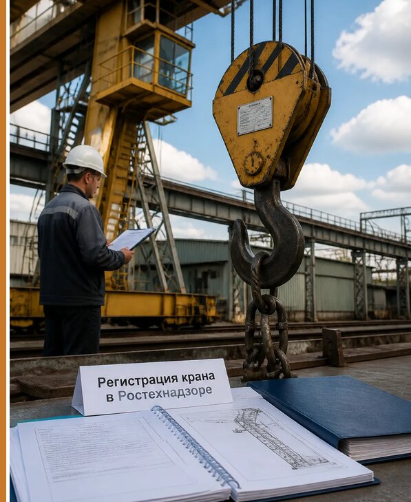 Регистрация крана в Ростехнадзоре в Уссурийске от 15465 р. | Авеста ОТиПБ